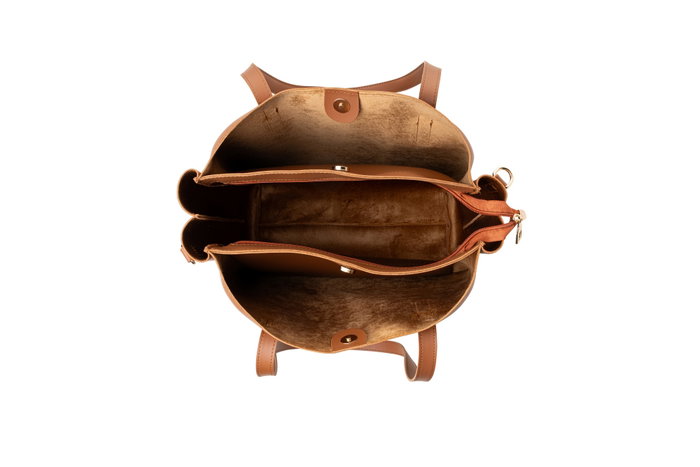 Lucky Bees Bolso Tote 1257 - Tan